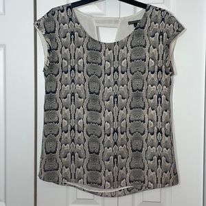 Express Snakeskin Top